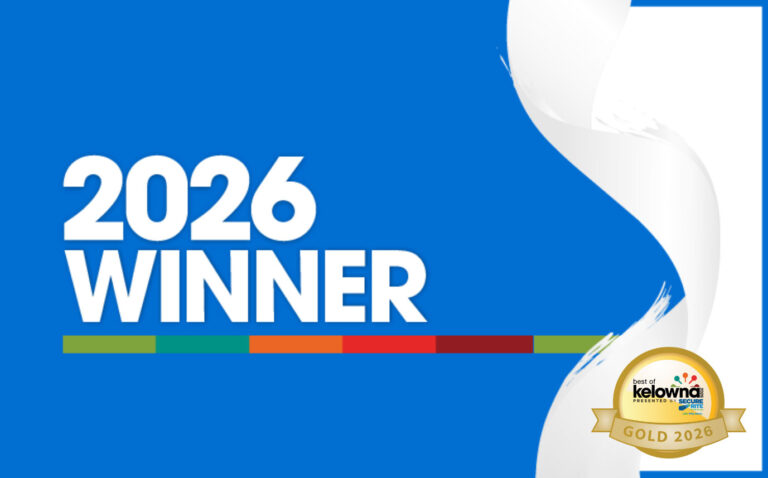 2026 Winner Best of Kelowna Gold badge