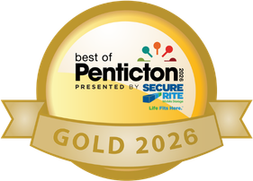 Best of Penticton 2026 Gold Award badge