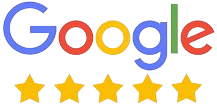 Google five star rating image